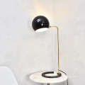 Hot sales modern luxury black color Home Deco Bedside Led Table Lamps